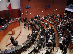 Ocurre luego de la semana explosiva en que la Cámara Alta se paralizó por la destitución del fiscal electoral, Santiago Nieto Castillo. NTX / ARCHIVO