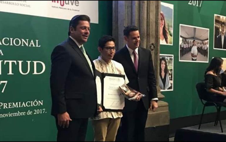 Ricardo Pedro Pablo asegura que decidió solicitar una beca en el MIT con la finalidad de contribuir al desarrollo económico y sustentable del país.TWITTER / @ImjuveMX