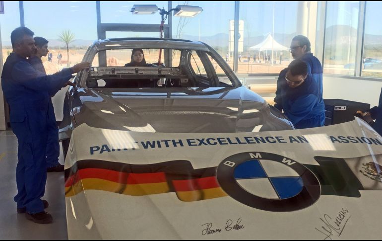 BMW fabricará el Serie 3 en San Luis Potosí en el primer semestre de 2019. NOTIMEX/D. Domínguez