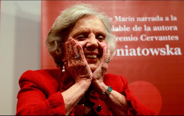 “Me parece que mi comentario solo sirve de distractor inflado de mala fe”, dijo Poniatowska. NTX/ARCHIVO