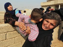 Integrantes de Derechos Humanos pidieron intensificar los esfuerzos humanitarios para abrir salidas en Iraq. AP/ ARCHIVO