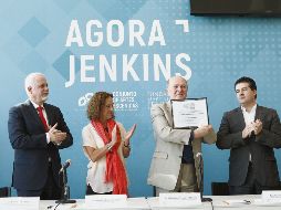 Autoridades. Raúl Padilla, Alejandra Lerdo de Tejada, Miguel Ángel Navarro y Mauricio de Font Réaulx. EL INFORMADOR/A. Camacho