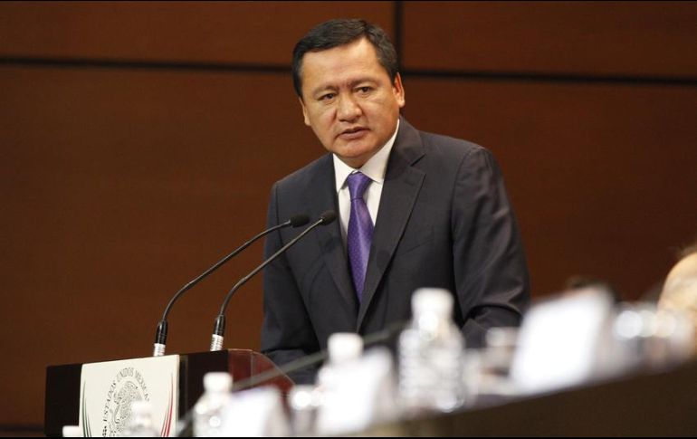 Osorio Chong asegura que el Gobierno trabaja con estrategia para controlar esta problemática. NTX / ARCHIVO