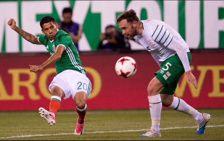 Antes de la Copa Confederaciones, el Tri enfrentó a Irlanda del Norte, que viajó sin sus jugadores estelares al duelo en EU. MEXSPORT/O. Aguilar