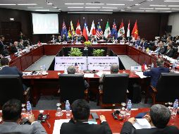 Los ministros de los países que integran el TPP alcanzaron un entendimiento y que harán un anuncio este viernes. AFP/N. Nguyen