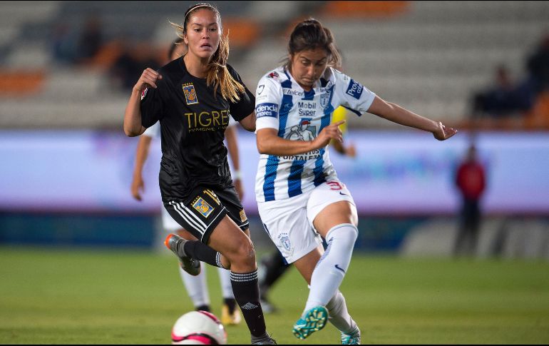 En la ida, el cuadro hidalguense superó a las felinas por marcador de 4-0, lo cual luce complicado para las regias, a pesar de que en la fase regular mostraron contundencia. MEXSPORT / ARCHIVO