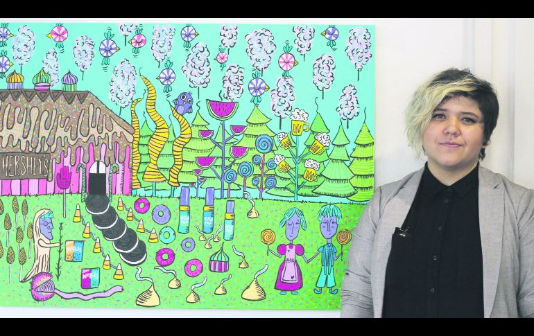 Ale RB. La artista plástica llega a Tapalpa. EL INFORMADOR/F. González