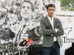 El joven torero español estuvo de visita ayer en las instalaciones de la Universidad Panamericana, donde habló de sus expectativas para la corrida de mañana. EL INFORMADOR/A. Camacho