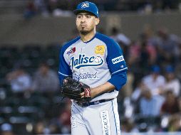 Ernesto Frieri lanzó la última entrada para Charros, cuando el daño de la Tribu ya estaba hecho. TWITTER/@charrosbeisbol