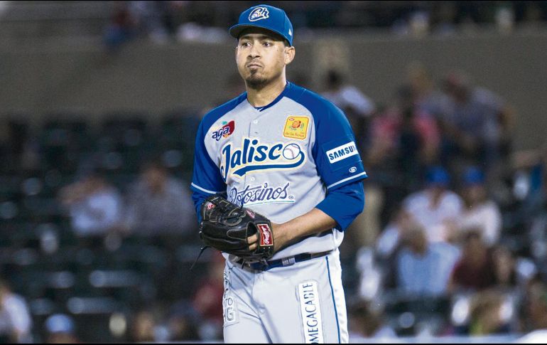 Ernesto Frieri lanzó la última entrada para Charros, cuando el daño de la Tribu ya estaba hecho. TWITTER/@charrosbeisbol