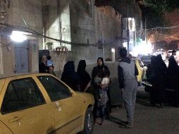 Las redes sociales de Irán se llenaron de publicaciones sobre personas que tuvieron que evacuar sus hogares. AP / H. Mizban