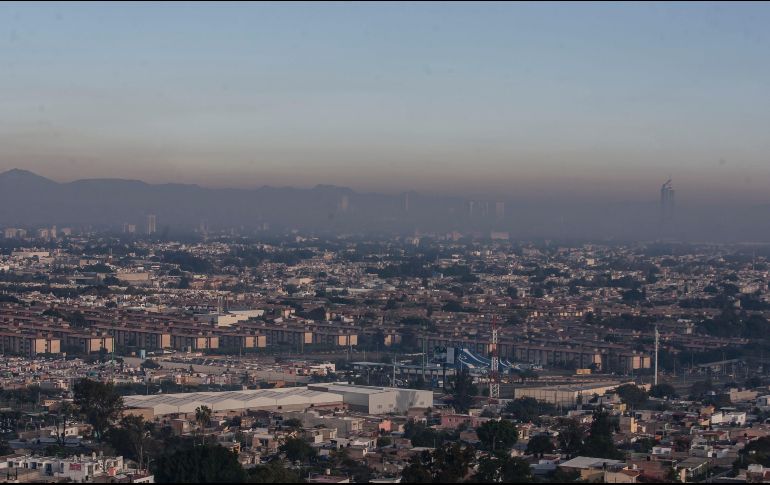 Con la llegada del invierno se agrava la mala calidad del aire; se prevé un aumento en los niveles de contaminación y eventos de contingencias y precontingencias. EL INFORMADOR/Archivo