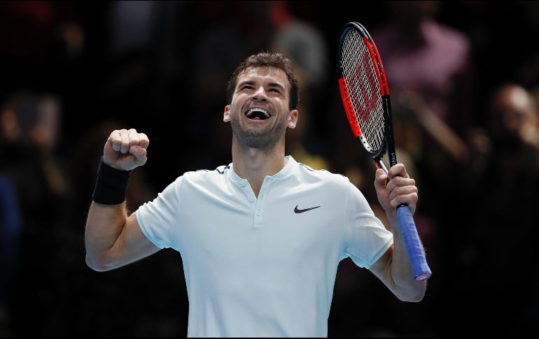 En su primera participación en el torneo, Dimitrov no tembló y se llevó el triunfo gracias a su juego agresivo, con varias voleas en la red. AP / K. Wigglesworth