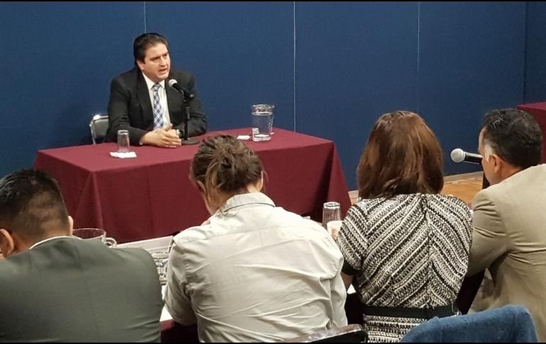 Laurentino López Villaseñor, actual presidente del TAE, habla de fortalecer el Tribunal y acercarse a las universidades. EL INFORMADOR / R. Rivas