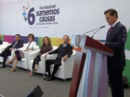 El Mandatario urgió a resolver los pendientes como la Ley de Seguridad Interior y el mando único policial. TWITTER / @PresidenciaMX