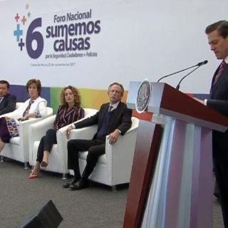 Peña Nieto llama a reconocer buen trabajo de instituciones de seguridad
