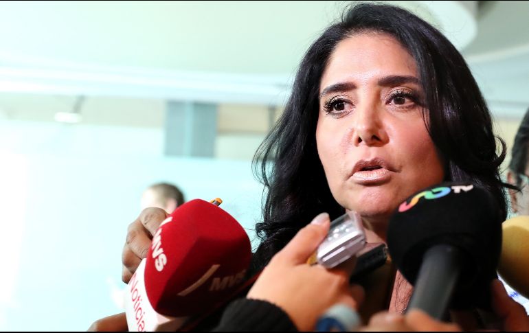 La lideresa del Sol Azteca manifestó que lo que más le gustaría es que el frente vaya adelante. SUN / ARCHIVO