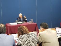 El magistrado García Estrada sostuvo que en su trayectoria no existe ninguna resolución de la que se arrepienta. EL INFORMADOR / R. Rivas