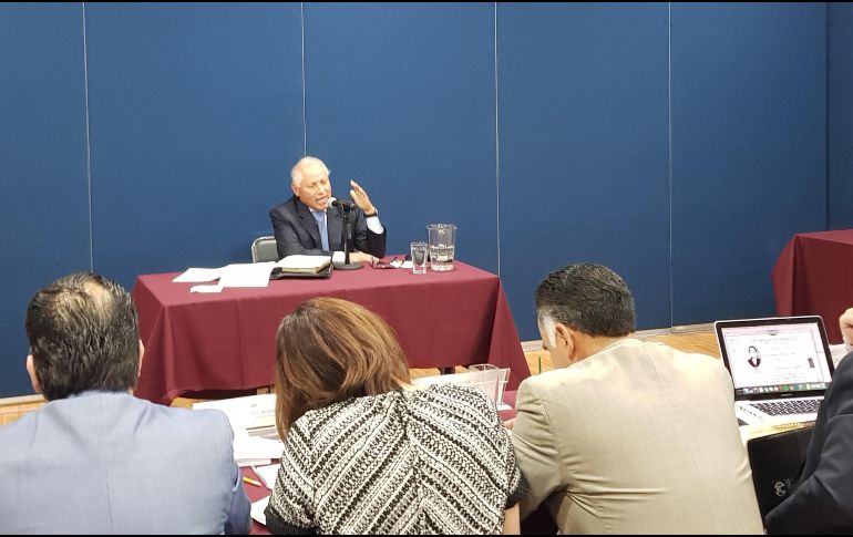 El magistrado García Estrada sostuvo que en su trayectoria no existe ninguna resolución de la que se arrepienta. EL INFORMADOR / R. Rivas