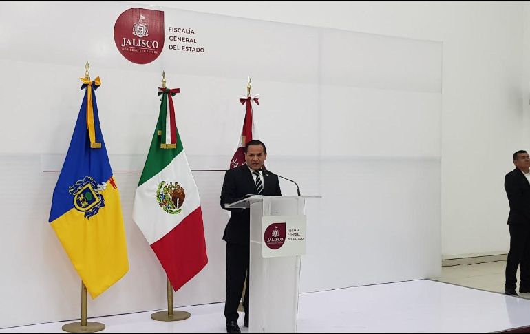 Almaguer señaló que entre los pendientes que deja están la puesta en marcha C5, la homologación salarial de policías y reformas al nuevo sistema de justicia. EL INFORMADOR / S. Blanco