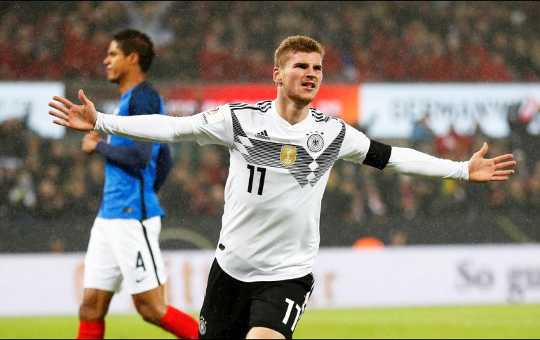 Timo Werner empató una primera vez para la Mannschaft (56), antes de que Stindl lograse el definitivo 2-2. EFE / F. Vogel