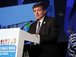 Las metas establecidas por las Naciones Unidas apuntan a poner fin al trabajo infantil de aquí a 2015 y al trabajo forzoso en 2030, explicó Guy Ryder, director de la OIT. EFE / D. Fernández