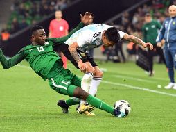 El resultado desnudó serias fallas defensivas en el plantel albiceleste, que no contó con su figura Lionel Messi. AFP / M. Antonov