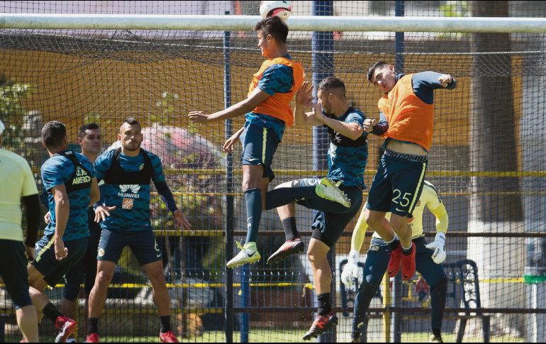 Quieren volar alto. Las Águilas del América buscarán ganar a Monterrey para alcanzar la Final de la Copa MX. MEXSPORT