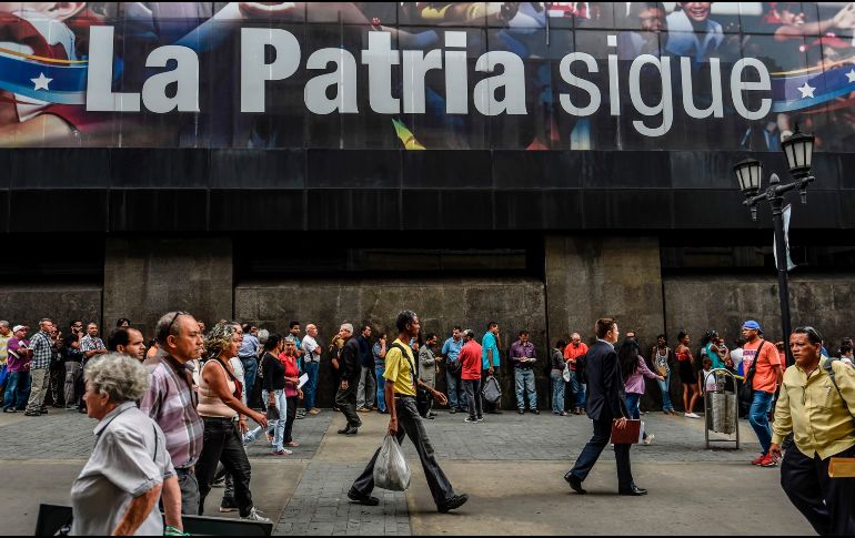 El Gobierno de Nicolás Maduro advierte que es un 'buen pagador', pero que está siendo acosado. AFP/J. Barreto