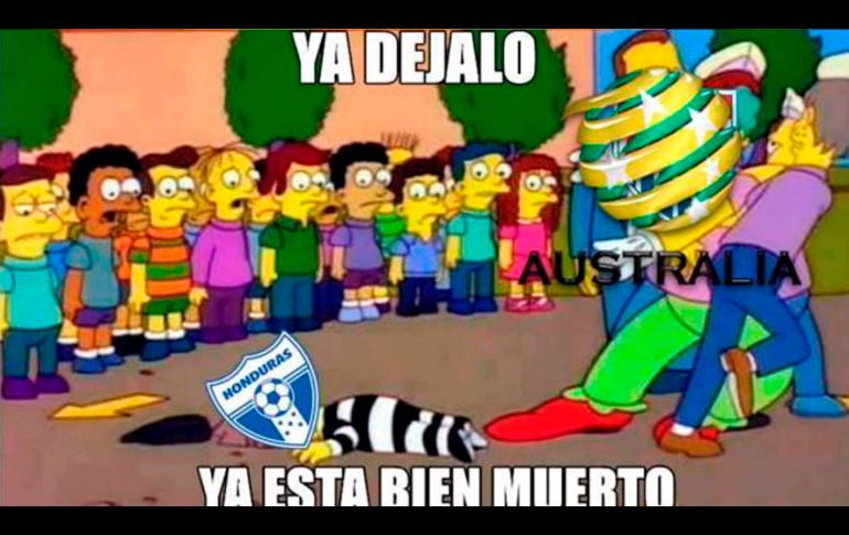 La Selección hondureña cae 3-1 ante Australia y se despide de Rusia 2018. ESPECIAL/INTERNET