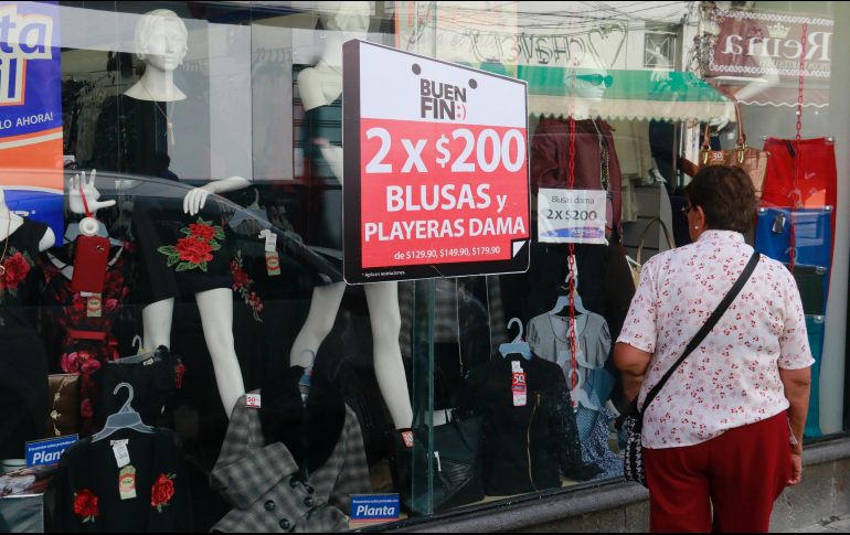 Del 17 al 20 de noviembre se celebrará la séptima edición de “El Buen Fin” en México, un fin de semana esperado por sus promociones. NTX / C. Pacheco