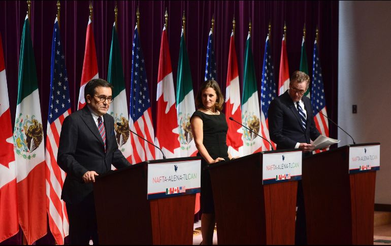 Los ministros instruyeron a los jefes negociadores 'enfocarse en avanzar las discusiones sobre propuestas presentadas tanto como sea posible'. AP/Archivo