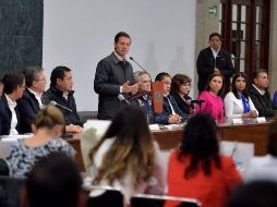 El acto se llevó a cabo en la Residencia Oficial de Los Pinos entre el Ejecutivo Federal, colectivos de desaparecidos y organizaciones sociales. TWITTER /  @PresidenciaMX