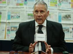 El presidente del Consejo Directivo de Jalisco Cómo Vamos, Juan Arturo Covarrubias, destaca que buscan generar interés en la sociedad para que elijan mejor a sus gobernantes.  EL INFORMADOR/F. Atilano