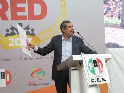 Nuestro instituto político, dice Ochoa Reza, a diferencia de otros partidos, es crítico y autocrítico, pero también profundamente propositivo. TWITTER / @ferbayardo