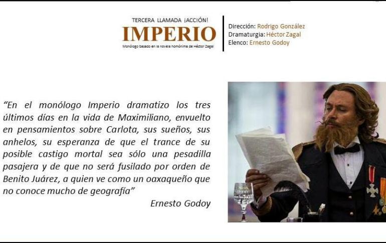 La pieza deshace algunos mitos alrededor de la figura de Maximiliano. FACEBOOK / IMSS Jalisco