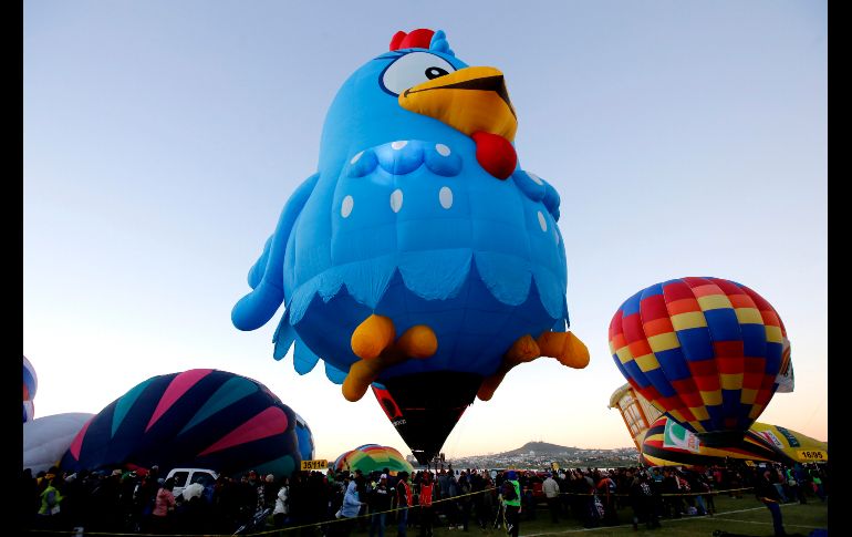 Personajes animados también vuelan. El año pasado el festival generó una derrama económica de más de 650 millones de pesos.