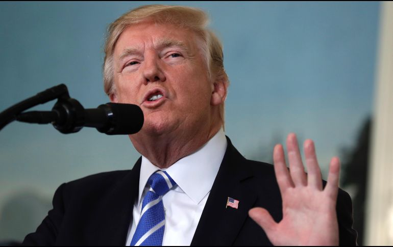 El presidente estadounidense ha hecho del Acuerdo un blanco frecuente de críticas. AP / E. Vucci