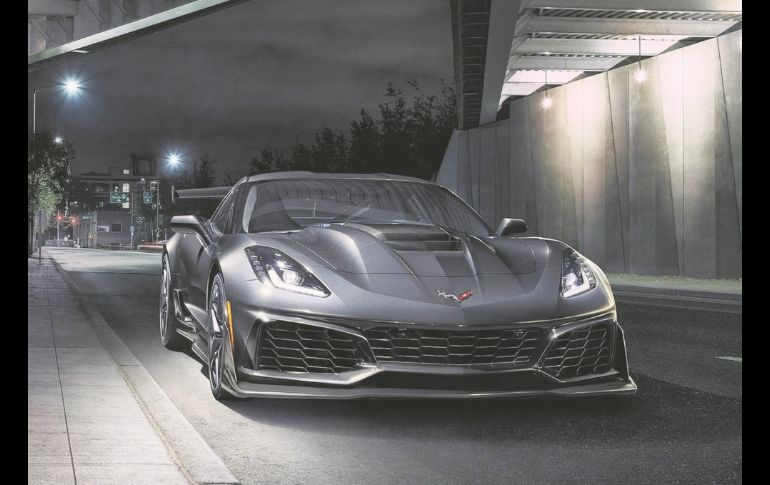 Y desde Dubai conocimos la presentación del radical Chevrolet Corvette ZR1 2019.