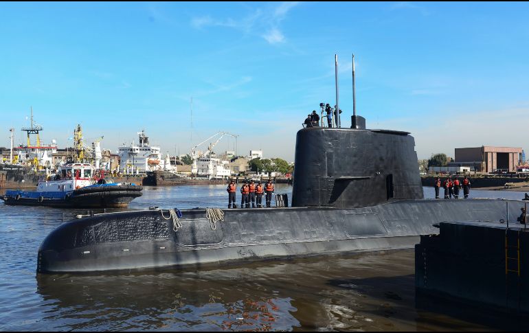 Tres buques y un avión de las Fuerzas Armadas brasileñas ya están apoyando en la búsqueda del submarino ARA San Juan. AP/ ARCHIVO