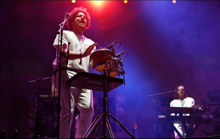 Metronomy se presentó en el escenario Doritos en el Corona Capital. SUN / Y. Xolalpa