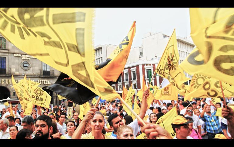 Los externos deberán comprometerse a promover durante la campaña la Plataforma Electoral y el voto a favor del PRD. EL INFORMADOR/ARCHIVO