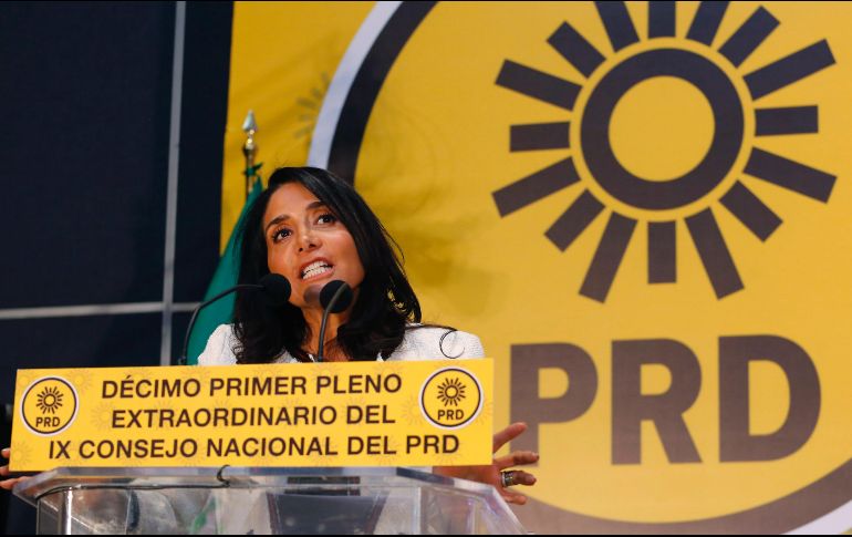 La también senadora estará a cargo de concluir los trabajos del frente con PAN y MC. SUN / B. Fregoso