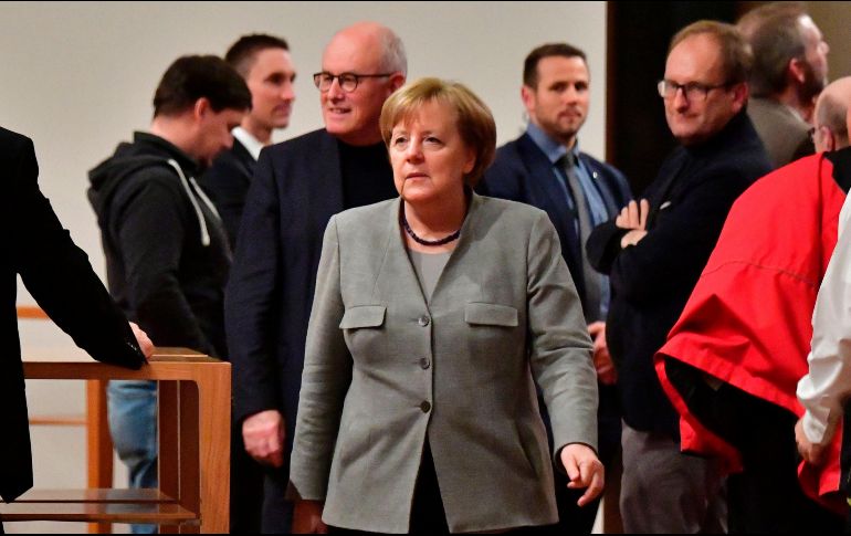 El fracaso de las conversaciones podría obligar a convocar nuevas elecciones a principios de 2018. AFP / T. SCHWARZ