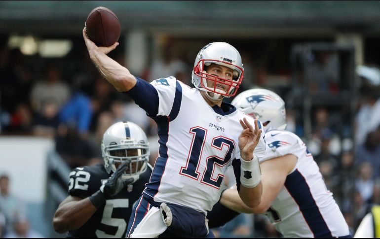 Brady terminó con 30 en 37 intentos para 339 yardas. AP/R. Blackwell