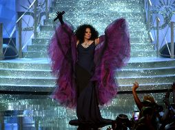Diana Ross estuvo acompañada de su familia. AFP / K. Winter