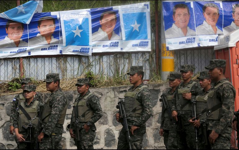 Las personas implicadas serían de la Mara 18, y estarían ligados a la Alianza de Oposición contra la Dictadura. AP/R. Abd