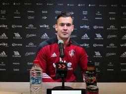 ''Esta instancia es aparte, debemos recuperarnos físicamente para estar al cien por ciento'', dice el atacante respecto a la Liguilla. TWITTER / @atlasfc