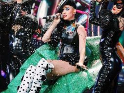 Funcionarios chinos descubrieron imágenes de su actuación en 2015 con la bandera taiwanesa. Facebook/Katy Perry