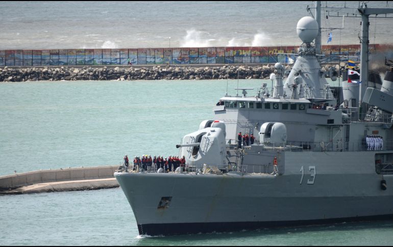 Un avión Poseidon P-8 de la Marina estadounidense fue enviado al área donde dos buques de la Armada argentina escucharon los ruidos. AP / M. Devo
